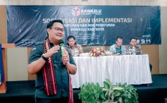 Sosialisasi Perbawaslu, Suheri: Masyarakat Harus Merasakan Pentingnya Peran Bawaslu