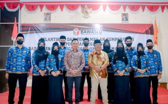 10 CPNS Bawaslu Lampung Dilantik