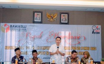 Rakor Sengketa Proses Pemilu, Hermansyah: Cegah Sengketa, Perkuat Pengawasan