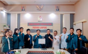 Sambut Kunjungan BEM Unila, Bwaslu Siap Bersinergi