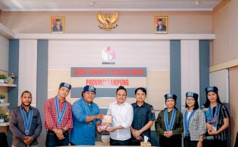 Jalin Sinergi, Bawaslu Lampung Sambut Kunjungan GMKI