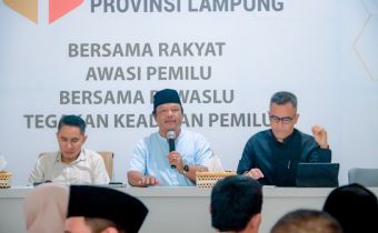 Jelang Penetapan DPS Bawaslu Lampung Gelar Rapat Penguatan Pengawasan Tahapan Daftar Pemilih Bersama Jajaran Bwaslu Se-Lampung