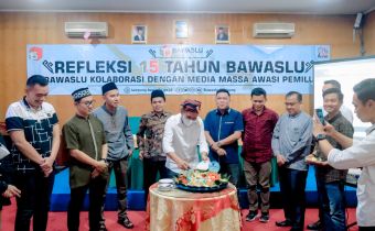 Bawaslu Lampung Rayakan Harlah Ke-15 Tahun Bawaslu