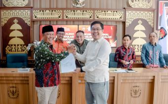 Akhiri Rekap Akhir Calon DPD, Karno Tekankan Komitmen Jalankan Aturan