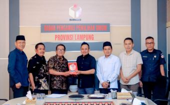 BAWASLU LAMPUNG TERIMA KUNJUNGAN PIMPINAN DAN ANGGOTA KOMISI I DPRD PROVINSI LAMPUNG