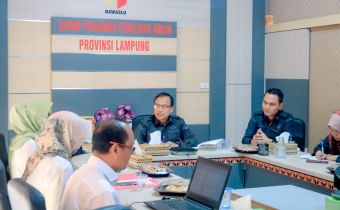 Bawaslu Lampung Terima Kunjungan BPKP