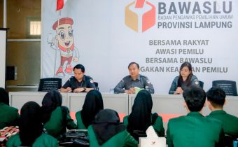 Bawaslu Provinsi Lampung Sambut Mahasiswa PKL UIN RIL
