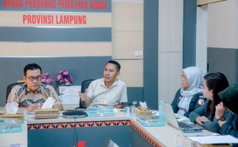 Bawaslu Lampung Adakan Rapat Persiapan Bimtek Penyelesaian Sengketa Proses Pemilu