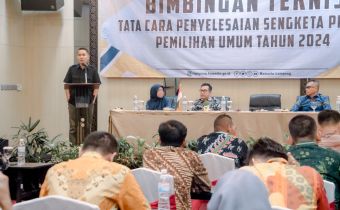 Tingkatkan Kapasitas, Bawaslu Lampung Gelar Bimtek Penyelesaian Sengketa Proses Pemilu
