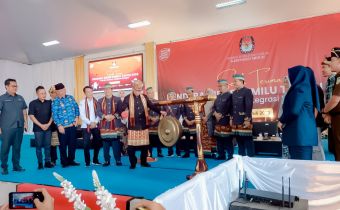 KPU Gelar Kirab Pemilu 2024, Bawaslu Lampung Beri Apresiasi