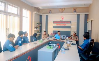 Terima Audiensi Lampung Geh, Iskardo : Mari Kolaborasi Untuk Edukasi Masyarakat