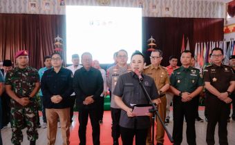 Kirab Pemilu 2024 Di Kota Metro, Iskardo Pimpin Deklarasi Pemilu Damai