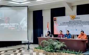 Bawaslu Susun Buku Pedoman dan Modul Penanganan Pelanggaran Pemilu dan Tindak Pidana Pemilu