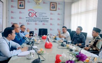 Bawaslu Lampung Gandeng OJK Soal Politik Uang