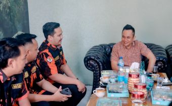 Bawaslu Lampung Terima Kunjungan Sapma Pemuda Pancasila, Kolaborasi Pengawasan Pemilu 2024