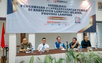 Sosialisasi Pengawasan Pemilu, Bawaslu Lampung Dorong Masyarakat Aktif Awasi Pemilu