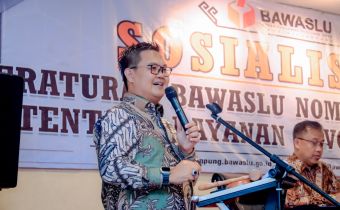 Bawaslu Lampung Gelar Sosialisasi Perbawaslu 6 Tahun 2023