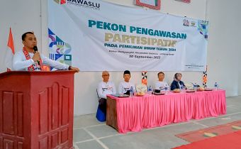 Bentuk Pekon Pengawasan Partisipatif Di Lampung Barat, Bawaslu Lampung Serukan Berani Lapor Itu Keren