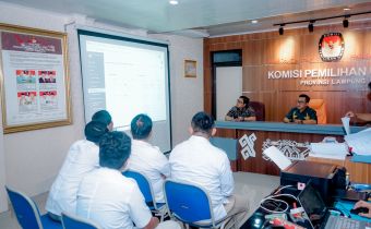 Bawaslu Lampung Awasi Melekat Tahapan Pencermatan DCT Legislatif Pemilu 2024