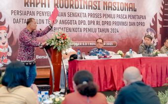 Bawaslu Daerah Diminta Siapkan Ruang Sidang dan Pemahaman Hukum Jelang Penetapan DCT