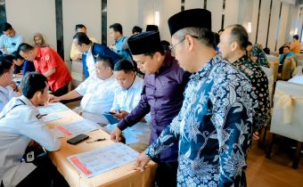 Bawaslu Lampung Hadiri Validasi Spesimen Surat Suara Calon Anggota DPRD Provinsi Lampung pada Pemilu Tahun 2024