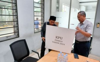 Bawaslu Lampung Awasi Proses Produksi Logistik Pemilu 2024