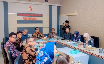Bawaslu Lampung Terima Visitasi Komisi Informasi