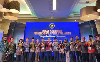 Samakan Visi Untuk Minimalisir Aduan Penyelenggara Pemilu 2024, Bawaslu Lampung Ikuti Rakor Penyelenggara Pemilu