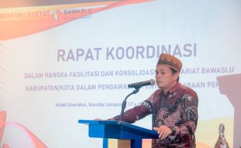 Konsolidasi Sekretariat Bawaslu Kabupaten/Kota Imam Minta Perkuat Jajaran Pengawas Pemilu