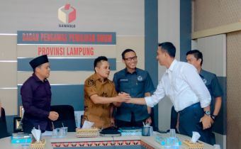 Jaga Keamanan Pemilu Di Lampung, Bawaslu Lampung Berkoordinasi Intens Dengan Polri