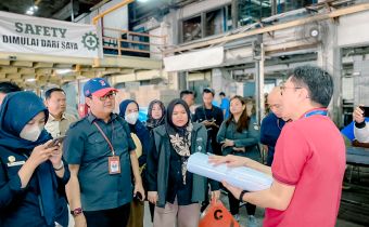 Bawaslu Lampung Awasi Langsung Pengadaan Logistik ke Perusahaan Percetakan