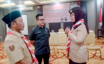 Bawaslu Lampung Ajak Saka Adhyasta Metro Masifkan Pengawasan Partisipatif Pemilu 2024