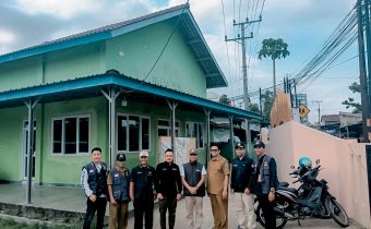 Bawaslu Lampung Cek Kesiapan TPS Terbanyak Di Jati Agung Lampung Selatan