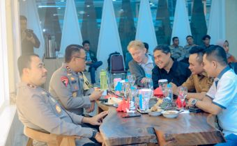 Perkuat Sinergitas, Bawaslu Lampung Hadiri Giat Silaturahmi Polda Lampung Dan Pemred Media Massa