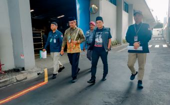 Pastikan Logistik Pemilu Aman, Bawaslu-KPU Lampung Datangi Percetakan