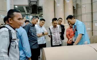 Awasi Pencetakan Surat Suara Pemilu 2024, Bawaslu Lampung Pastikan Sesuai Spesifikasi