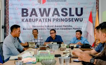 Tim Gakkumdu Provinsi Lampung melaksanakan pendampingan dalam Penanganan Dugaan Pelanggaran Pemilu di Kabupaten Pringsewu