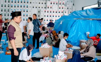 Bawaslu Lampung Awasi Secara Melekat Proses Pelipatan Surat Suara