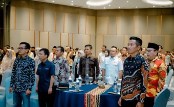 Hadiri Pengukuhan PWPM, Bawaslu Lampung Ajak Perkuat Pengawasan Partisipatif Pemilu 2024