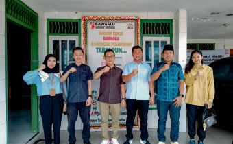 Menjelang Masa Tenang, Bawaslu Lampung Imbau Jajaran Pengawas Pemilu Untuk Petakan Kerawanan