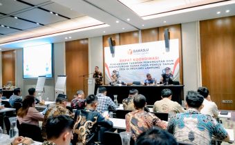 Optimalisasi Pengawasan Tahapan Pemungutan Dan Penghitungan Suara Pemilu 2024, Bawaslu Lampung Gelar Rakor
