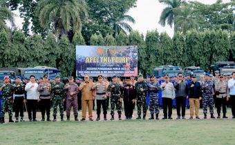 Bawaslu Hadiri Apel Gabungan Kesiapan Menghadapi Pemilu 2024 Dan Siaga Bencana Di Provinsi Lampung