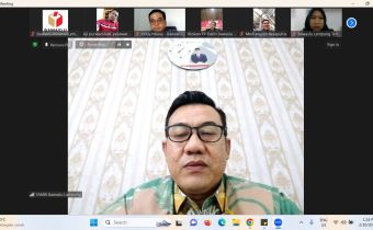 Persiapan Potensi Pelanggaran Pada Masa Tenang Dan Pemungutan Pemilu Tahun 2024, Bawaslu Lampung menggelar Rapat Koordinasi