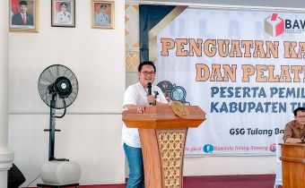 Samakan Persepsi Bawaslu Gelar Pelatihan Saksi Di Tulang Bawang