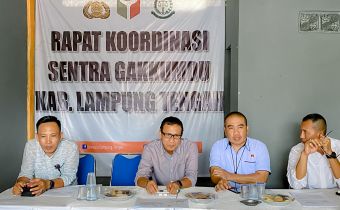 Antisipasi Penanganan Pelanggaran Saat Pemungutan Dan Penghitungan Suara, Gakkumdu Lampung Perkuat Jajaran