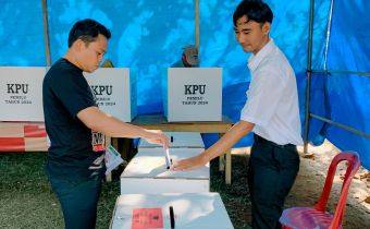 Tinjau Kebeberapa TPS, Bawaslu Lampung Sebut Proses Pemungutan Suara Pemilu 2024 Berjalan Lancar