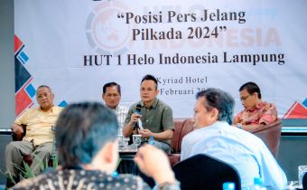 Bawaslu Lampung Ungkapkan Pers Berperan Penting Dalam Sukseskan Plikada 2024