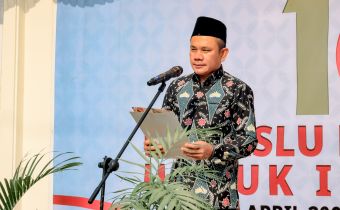 Jelang HUT ke-16, Bawaslu Provinsi Lampung Gelar Apel Pencanangan
