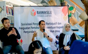 Bawaslu Lampung Ajak Sahabat Disabilitas Dalam Partisipasi Pemilihan 2024