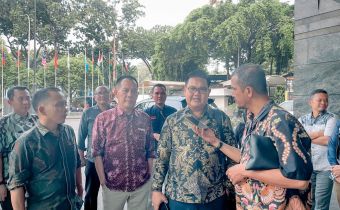 [[Konferensi Pers]] Bawaslu Lampung Hadiri Sidang Pleno Pengucapan Putusan/Ketetapan PHPU